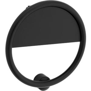 National Hardware N336-700 Cooper Door Knocker, Matte Black, 4-1/3"