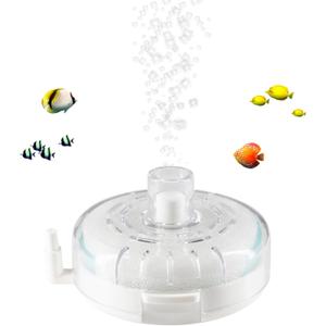 2 x Aquarium Small Fish Tank Filter - Mini Fish Tank for 2-15 Gallon Tanks Bio Sponge Filter, Ultra Quiet Submersible Aeration Filters for Breeding Fry Betta Shrimp Tanks