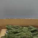 4 ft Pre-lit Artificial Christmas Tree Fake Hickory Cedar Topiary Slim Mini Trees with LED Lights and Stand Plants Faux for Garden Outdoor Indoor Door Offices Farmhouse Home Decor