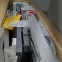 Outsunny Outdoor Wooden Potting Bench Table, Garden Workstation with Storage Cabinet, Storage Shelves for Backyard, Patio, Balcony, Gray