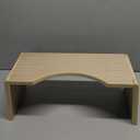 Squatty Potty Oslo Eucalyptus Folding Toilet Stool  Compact, Stylish, and Space-Saving Design for Better Bathroom Posture, Durable Eucalyptus, No Assembly Required (7 Inches)