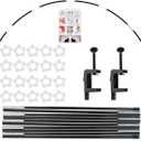 13ft Table Balloon Arch Kit, Balloon Arch Stand Frame for Different Size Tables Graduation Wedding Birthday Baby Shower Party Decorations(Black)