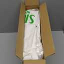 APSMILE Fluffy Down Feather Fibers Comforter King Size, Organic Cotton Cover Down Feather Fibers Duvet Insert for Warm Weather, High Fill Power Lightweight Blanket for Summer (Ivory White, 106x90)