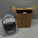 GiveBest Portable Electric Space Heater with Thermostat, 1500W/750W Safe and Quiet Ceramic Heater Fan, Heat Up 200 Square Feet for Office Room Desk Indoor Use, Silver