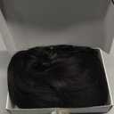 Ponytail Extension,16" Curly Drawstring Ponytail for Black Women Yaki Straight with Curly Ends Synthetic Hairpiece Hair Extension Pony Tails for Women(4H27)