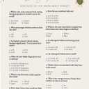 Pooh Bear Baby Shower Games, Baby Trivia, Set of 30, Party Favors & Activities, Decorations