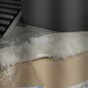 Fluffy 9x12 Large Area Rugs for Bedroom Living Room, Cream White Soft Washable Shag Carpet for Kids Room, Nursery, Dorm Decor, Colorful Cute Plush Fuzzy Rugs for Baby Toddler