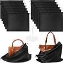 12 Pack Dust Bags for Handbags, Silk Cloth Bag With Drawstring Large Travel Storage Pouch for Handbag Purse Shoes Boots