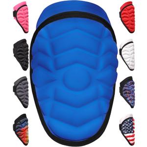 Exxact Sports Defender Baseball Elbow Guard, Batters Softball Elbow Guard Baseball Youth & Adult with Adjustable Strap (Adult (Small - Medium), Royal Blue)