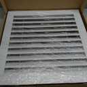 18" X 18" Aluminum Gable Vent with Screen, Never Rust Gable Vents for ShedReducing Indoor Temperature - Ideal for Wall, Attic,Shed,Door, and Shipping ContainerVent Opening: 16" x 16"