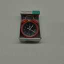 La Crosse Clock 617-3314 Red Twin Bell Quartz Alarm Clock