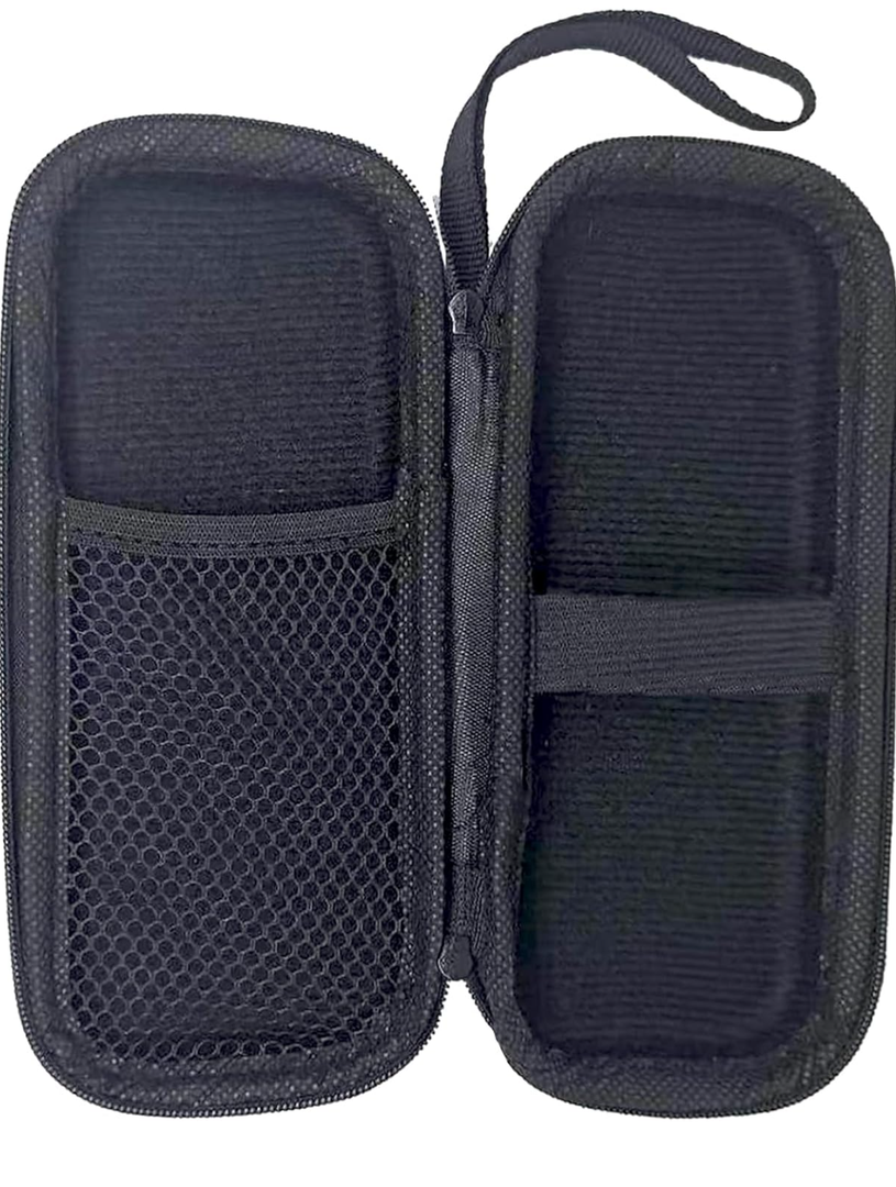 Hard Shaver Case for OneBlade Face and Body Hybrid Electric Trimmer Shaver Travel Case Compatible QP2630 QP2520 (Black)