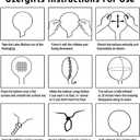 Bobo Balloons 25 Packs, 24 Inch Helium Style Transparent Bubble Bobo Balloons for LED Light Up Balloon, Gifts for Christmas,Wedding,Birthday Party Decorations (LED String Not Included) (25 PCS)