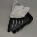 Sotfamily Plastic Shower Caddy Corner (for 90° Only), 2 Pack Adhesive Corner Shower Shelves for Bathroom Organizers and Storage, Black