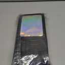 Funfery 300 Pack Smell Proof Resealable Bags for Food Storage,Holographic Bags 4x6 Black Mylar Clear Packaging Bag- Scent Proof for Cookies, Zip Foil Pouch for Small Business, trading card