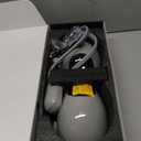 Heated Neck Stretcher with Red Light Therapy, Wireless Cervical Traction Device for TMJ Pain Relief and Shoulder Relaxer, Neck Traction Massager Pillow for Home/Office Used, Grey