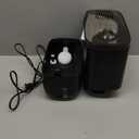 JRD Humidifiers for Bedroom, Ultrasonic Humidifier 4L for Large Room, Cool Mist Top-Fill, 40H Run, 12H Timer, 360 Nozzle, Aroma Diffuser, 7-Color Night Light for Home, Office, Baby, Pets, Plants (Black)