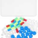 1set DNA Model Kit Double Helix Structure for Science Classroom Decor Interactive Molecular Models for Genetics Teaching Easy Clean Components for Enhanced Learning Experience