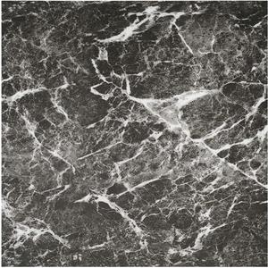 Nexus Self Adhesive Vinyl Floor Tiles, 20 Tiles - 12'' x 12'', Smoke Marble Peel & Stick, DIY Flooring for Kitchen, Dining Room, Bedrooms Bathrooms by Achim Home Decor, Dark Grey with White Vein