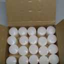 Ivory Votive Candles, 2.25 Inch Candle Votives, Unscented Small Cup Candles, Votive Candle Bulk for Wedding Church Party Spa Restaurants and Emergency (20 Pack, 2.25 Inch, Ivory)
