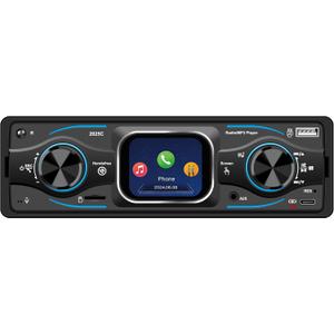 Single Din Car Radio, 2.17 Touchscreen Car Stereo with Bluetooth 6.0, FM Radio, USB/TF Support, 180W Amplifier, AUX Output, Type-C Charging, Car Audio & Video,