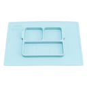 Robot Shaped OnePiece Silicon Child Placemat and Bowl - Lightweight & Convenient, MessFree, Portable, Perfect for Infants & Toddlers 6 Month + and Easy to Clean (Robot) Amazon Vine