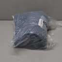 RESARE Waffle Bath Mat for Bathroom, Super Absorbent Bathroom Rugs Non Slip Machine Washable, Ultra Soft Quick Dry Boho Bath Rugs with Tassels for Floor, Upgraded Bordered Design, 24"x36" Blue