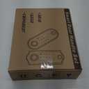 BEBASIA Smart Door Lock with Front Door Handle Set, Heavy Duty Fingerprint Handleset, Keyless Entry Smart Deadbolt for Front Door, Bluetooth Keypad Digital Lock Black