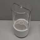 Toothbrush Holder with Cover 360 Rotating 4 Compartments Bathroom Toothpaste Electric Toothbrush Organizer, White