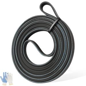 93.5in Dryer Drum Belt Drive Belt 4 Rib Compatible with Whirlpool KitchenAid Duet WED9200SQ1 WED9150WW0 WED5620HW1 WED9400SB0 WED9050XW1 WED9150WW0 WED94HEXW0 WGD9200SQ0 WED5800BW0