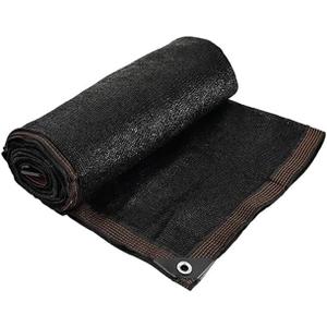 Tarpaulin,Waterproof Heavy Duty Sunshading Net Shade Moisturizing Agriculture Camping Outdoor Tarp Sunscreen/Black / 2X4M (Black 2X4M)