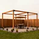 Pergola Kit with 3-Way Brackets & 4-Way Corner Brackets