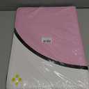 Card Binder 16 Pocket, 1000+ Cards PU Cover Trading Card Binder Side Loading Card Collection Album Holder Folders Pink (Pink and White)