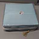 Mueller Ultratemp Full Size Bed Sheets Set, Super Soft 1800, 6 Piece Set, Deep Pocket up to 16", Transfers Heat, Breathes Better, Hypoallergenic, Wrinkle, Aqua