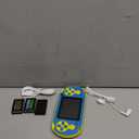 16 Bit Handheld Game for Kids, Video Game Player with Built in 230 HD Games, 3.0'' Screen Retro Electronic Machine with 3 Cartridges, Portable Rechargeable Games for Ages 3-12(Blue)