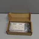 Goldenwarm 6 Pack Brushed Nickel Door Hinges 4x4 Inch With Square & Round Corners - Satin Nickel Iron