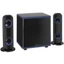 iLive IHB26B Bluetooth Speaker System 2.1 LED Lights Black