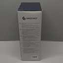 AMZCHEF Coffee Grinder, Burr Coffee Bean Grinder for Home Use with 48 Precise Grind Settings, Detachable Funnel Stand for Espresso, LED Control Panel, Anti-static Design, silver