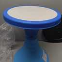 Kids Wobble Stool, 360 Rotatable Children Swivel Chair with Color Block Design, 100KG Load Bearing, for Home and Classroom Learning, Ages 6+ (Blue)