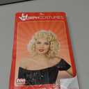 fun shack Blonde Bob Curly Wig, Platinum Short Curly Hair Wig for Women, Perfect for Parties and Events, One Size