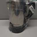 Elite Gourmet EC924 Electric Coffee Percolator, BPA Free, Keep Warm, Clear Brew Progress Knob, Cool-Touch Handle, Cordless Serve, 12-Cup, Stainless Steel