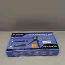 Caulk Gun Kit, Smooth Silicone Caulking Gun and Caulk Remover Tool, Sealant Finishing Tool Grout Scraper for Kitchen Bathroom Window Sink Joint, All in One with Gift Box