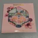 DEENAKIN for iPhone 17 Pro Wallet Case with Card Holder + Cash Clip, RFID-Blocking, Military-Grade Drop Protection & UV-Printed Artwork, Magnetic Closure with Leather Stand - Blooming Pink Rose