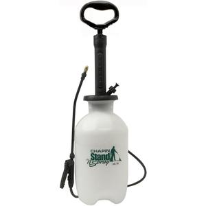 Chapin 29002: Made in The USA 2-Gallon Stand 'N Spray No Bend Pressure Pump Tank Sprayer for Lawn and Garden, Insects, Pest and Weeds, Translucent White