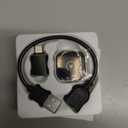 Wireless CarPlay Adapter Upgrade Wired CarPlay to Wireless for iPhone & Android, Support CarPlay & Android Auto 2 in 1,USB/Type C,Plug and Play Stable Connection for Cars with Built-in Wired Car Play