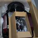 Rear Fender Extension Fascia LED Light Rear Mudguard Kit with Brake/Running/Turn Signals Lights Fit for Harley Touring Road King Street Glide 2014-2022 (Red Lens)