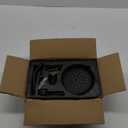 Black Shower Head And Faucet Set Complete With Valve Shower Fixtures With 6 Inch High Pressure Rain Shower Head Trim kit Regaderas Para bBao Modernas