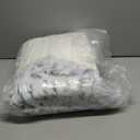 Fluffy Orthopedic Dog Beds for Puppy/Cats with Washable Removable Cover Dog Crate Bed Egg Crate Foam Support Plush Pet Pad Mat with Anti-Slip Bottom(Grey,24 * 16)