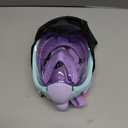 Greatever Snorkeling Gear for KidsIdeal Gifts of Kids Snorkel MaskFull Face Snorkel Mask Kids with Camera MountSafe Breathing for Enchanting Travel (A0-Cyan Purple)