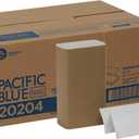 Pacific Blue Basic Multifold Paper Towels (Previously Branded Acclaim) by GP PRO (Georgia-Pacific), White, 20204, 250 Towels Per Pack, 16 Packs Per Case, (Case of 16 Packs, 250 per Pack)